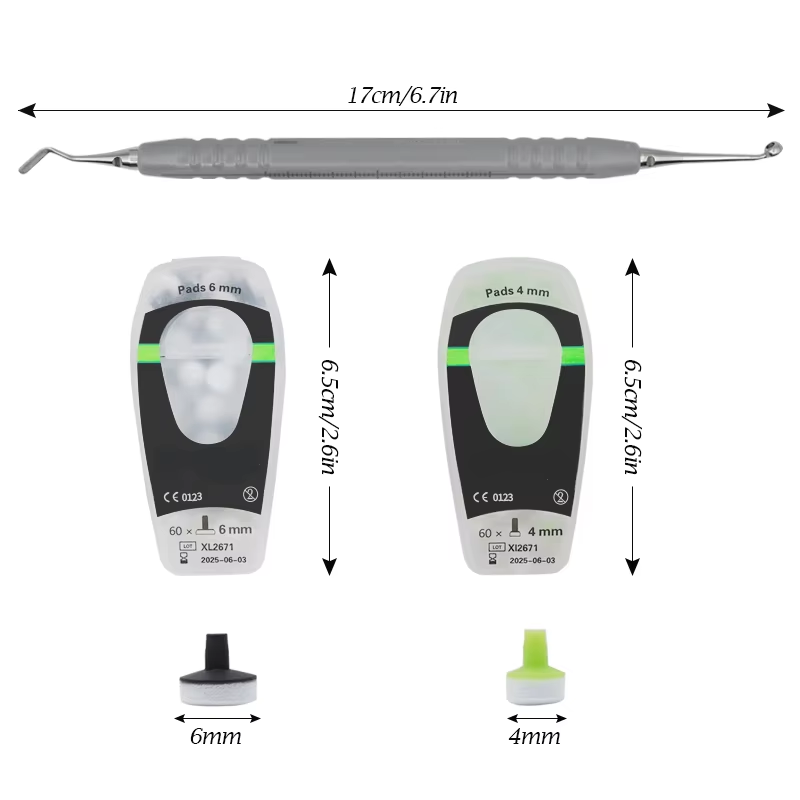 Teeth Whitening Zoom - Dental Composite Kit with Foam Pad