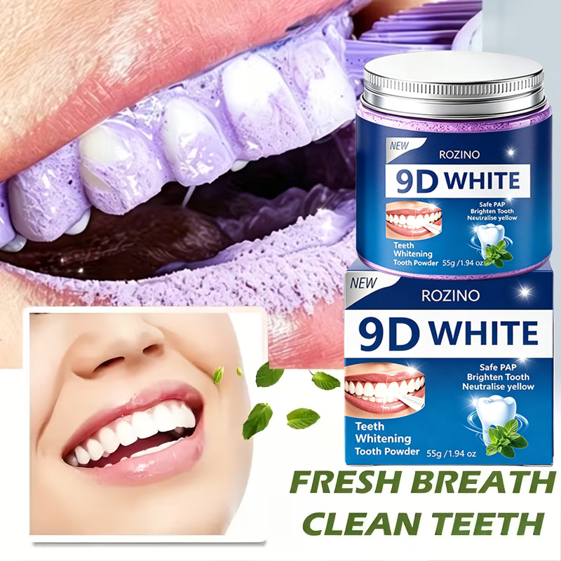 Teeth Whitening With Coconut Oil - Rozino 9D Calcium Hydroxyapatite Tooth Powder,