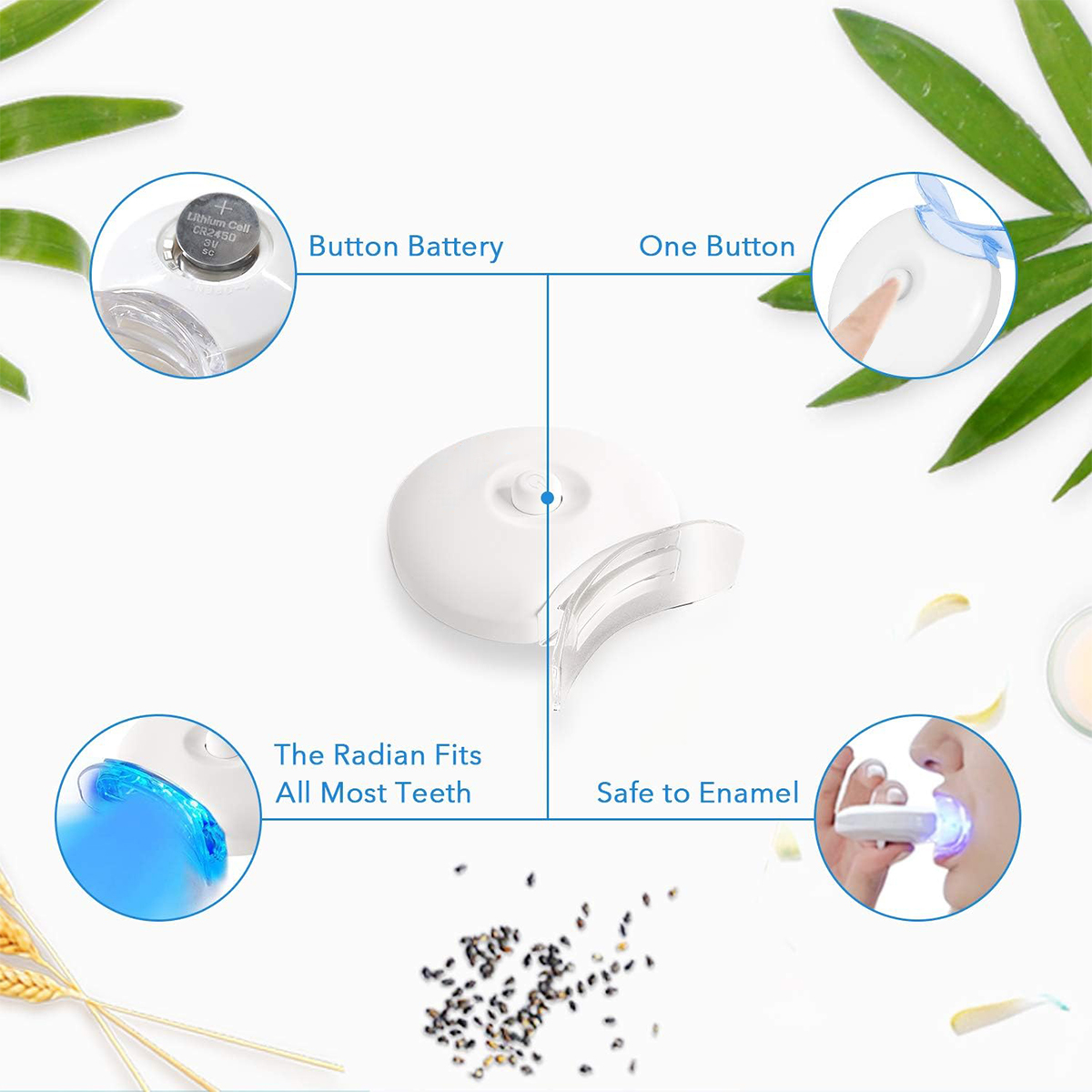Teeth Whitening Kit - 5X LED L - đánh giá và giá Teeth Whitening Near Me