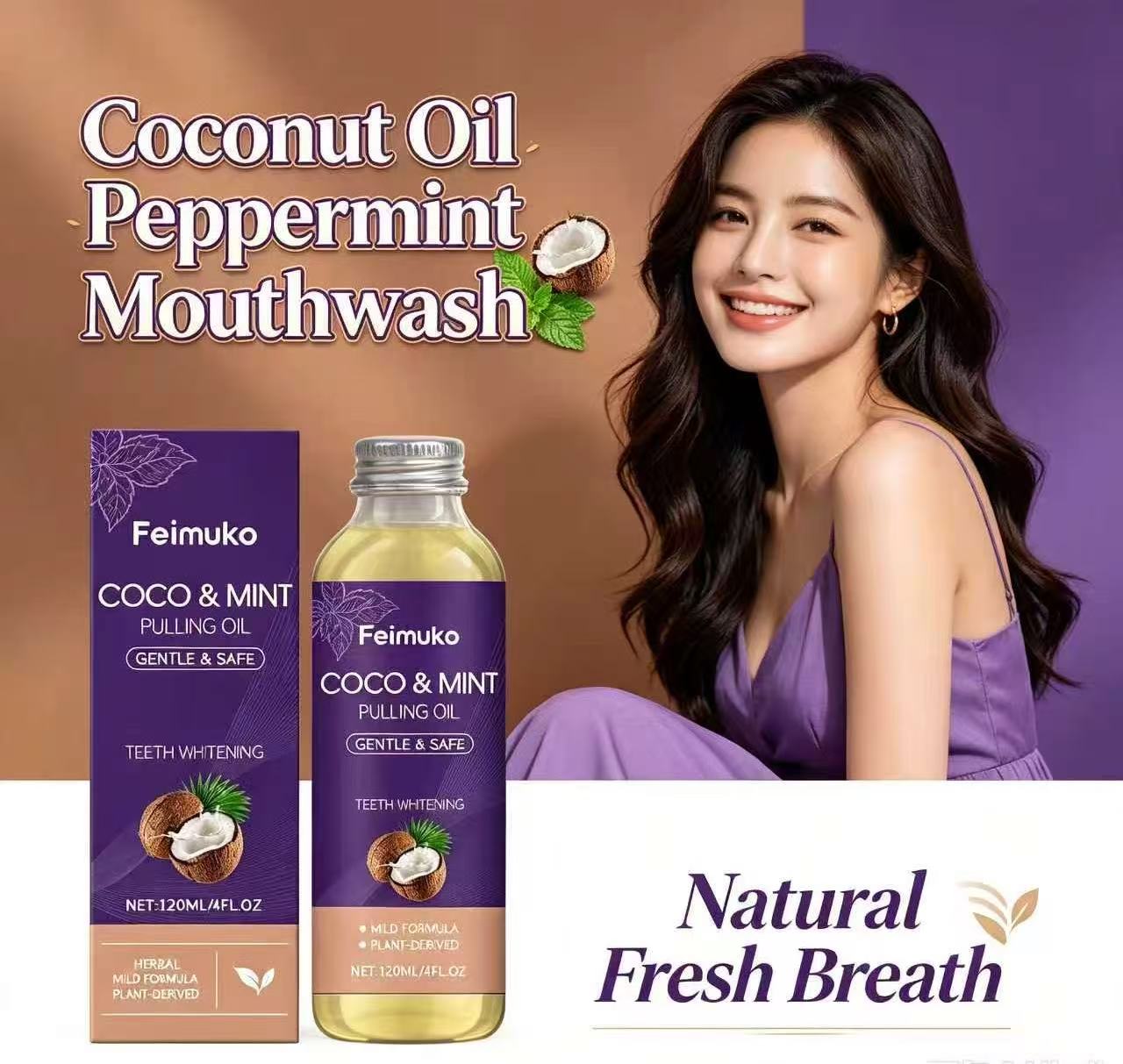 Coconut Oil Peppermint Pulling - đánh giá và giá Teeth Whitening With Coconut Oil