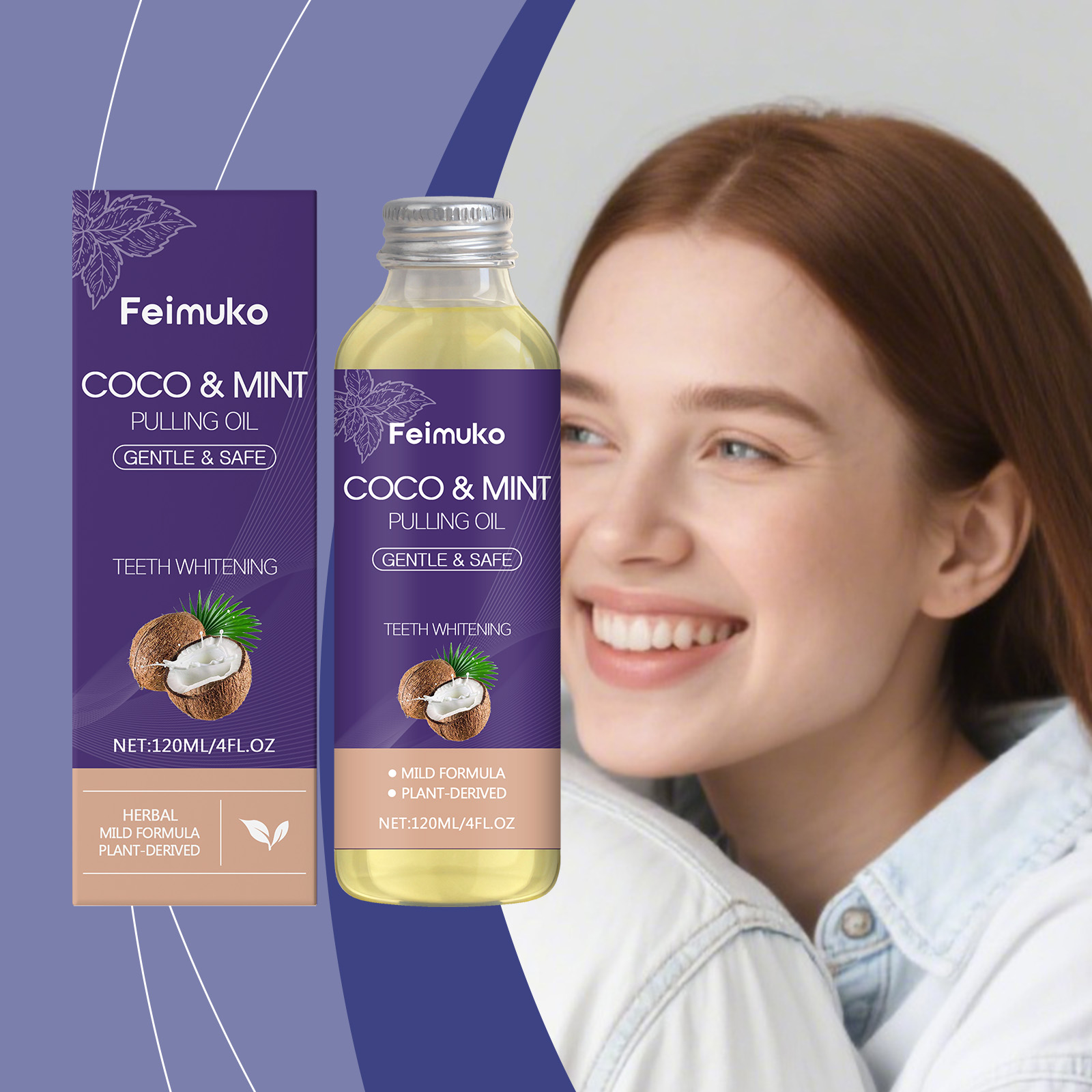 Coconut Oil Peppermint Pulling - đánh giá và giá Teeth Whitening With Coconut Oil