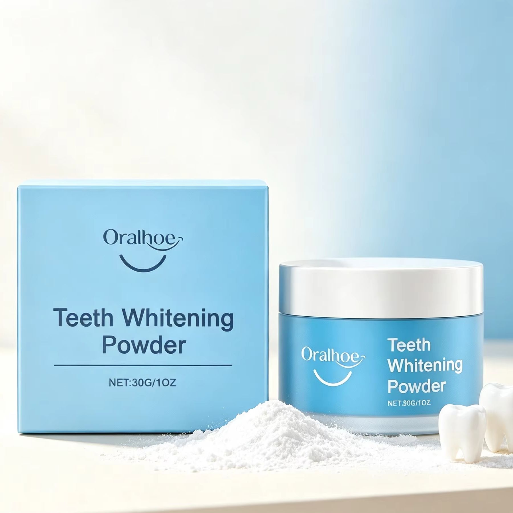 Oralhoe Tooth Powder for Brush - đánh giá và giá Teeth Whitening Near Me