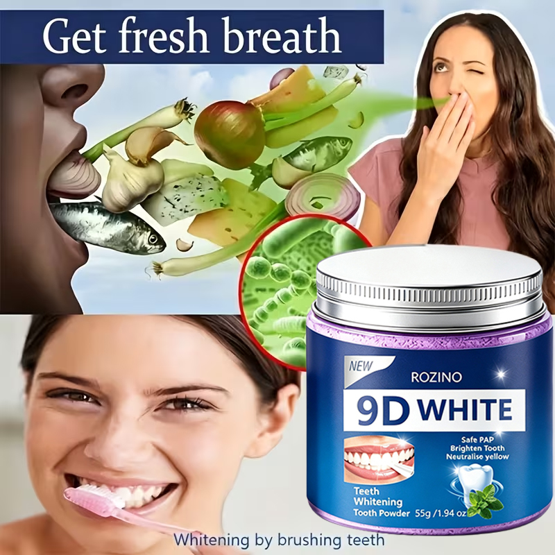 Rozino 9D Calcium Hydroxyapati - đánh giá và giá Teeth Whitening With Coconut Oil