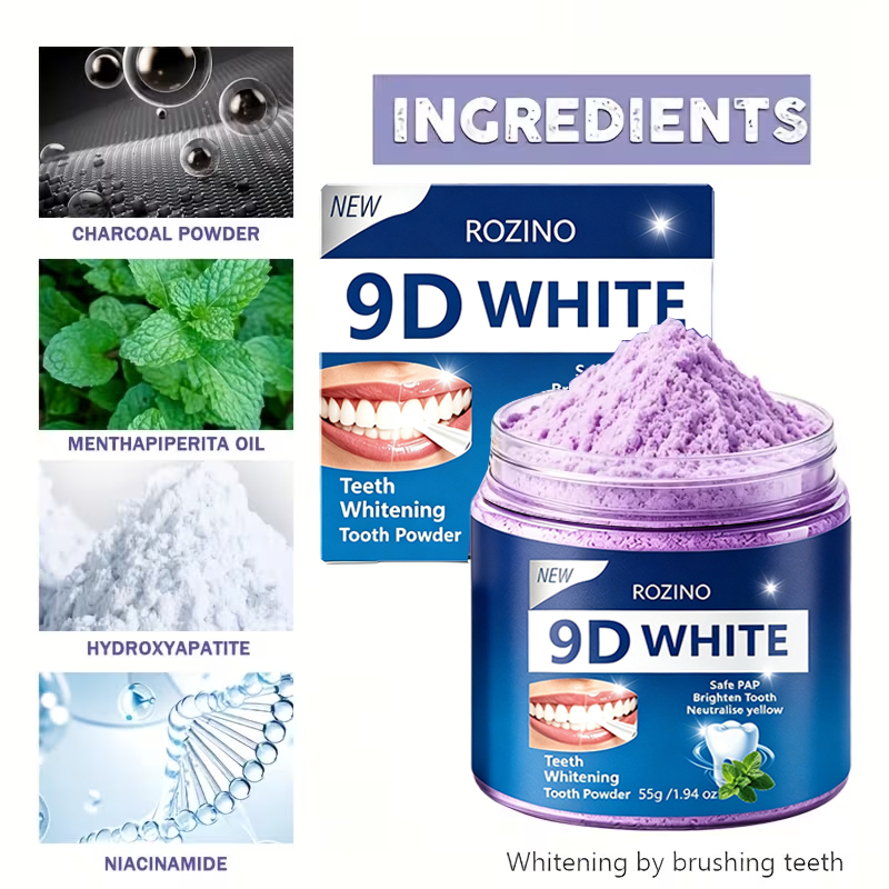 Rozino 9D Calcium Hydroxyapati - đánh giá và giá Teeth Whitening With Coconut Oil