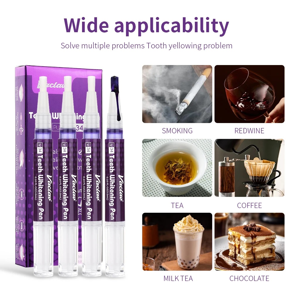 Vaclav V34 Purple teeth whiten - đánh giá và giá Teeth Whitening Near Me
