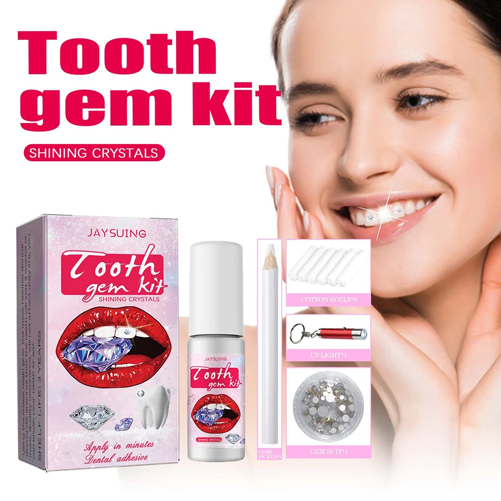 DIY Tooth Gems Kit with Crysta - đánh giá và giá Teeth Whitening Zoom